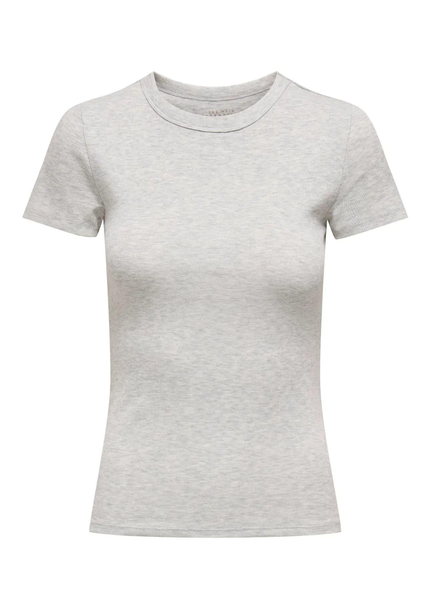 T-Shirt Donna Grigio Chiaro - Santangelo