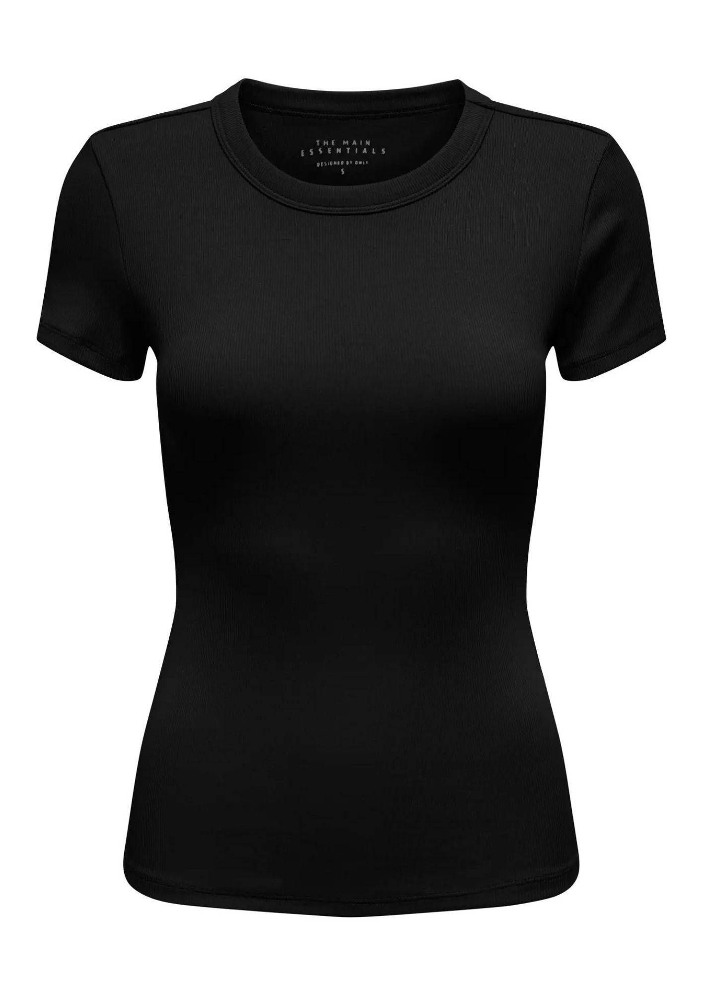 T-Shirt Donna Nera - Santangelo