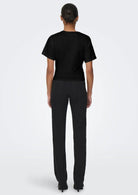 T-Shirt Donna Nera - Santangelo