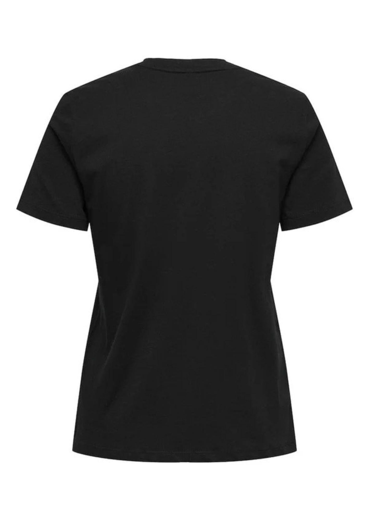 T-Shirt Donna Nera - Santangelo