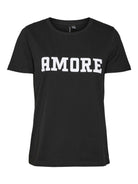 T-Shirt Donna Nero - Santangelo