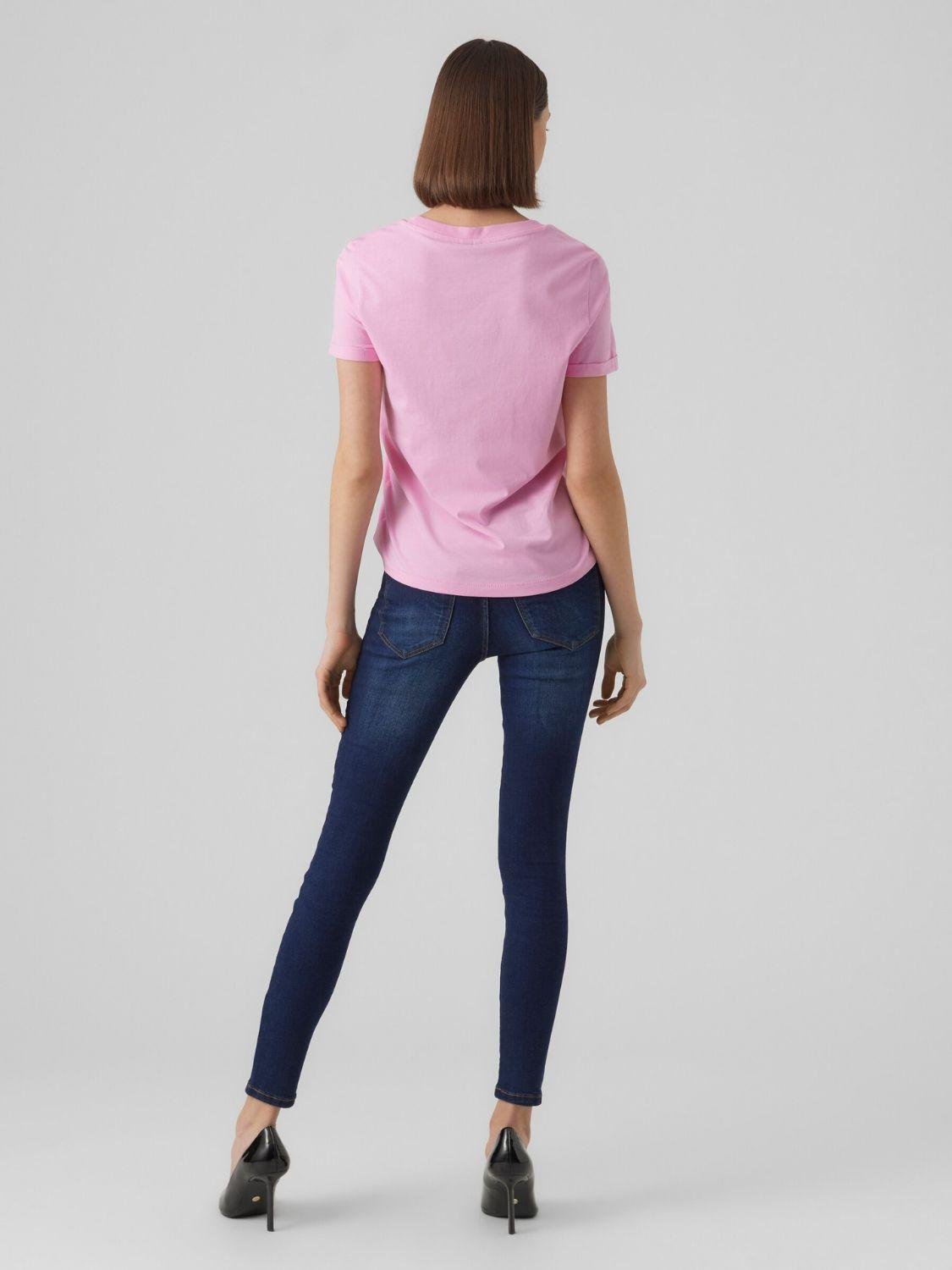 T-Shirt Donna Rosa - Santangelo