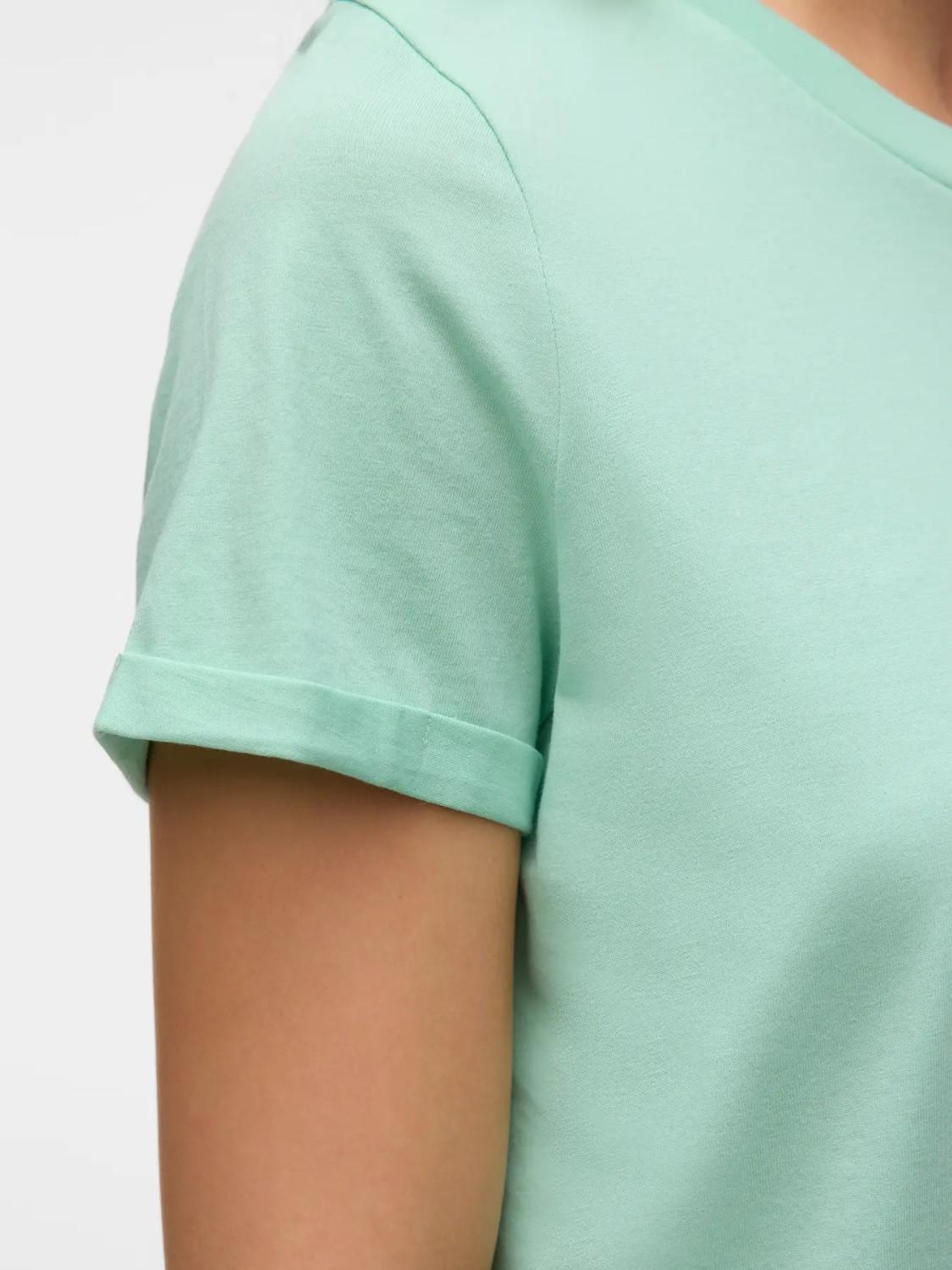 T-Shirt Donna Vmpaula Verde Chiaro - Santangelo