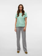 T-Shirt Donna Vmpaula Verde Chiaro - Santangelo