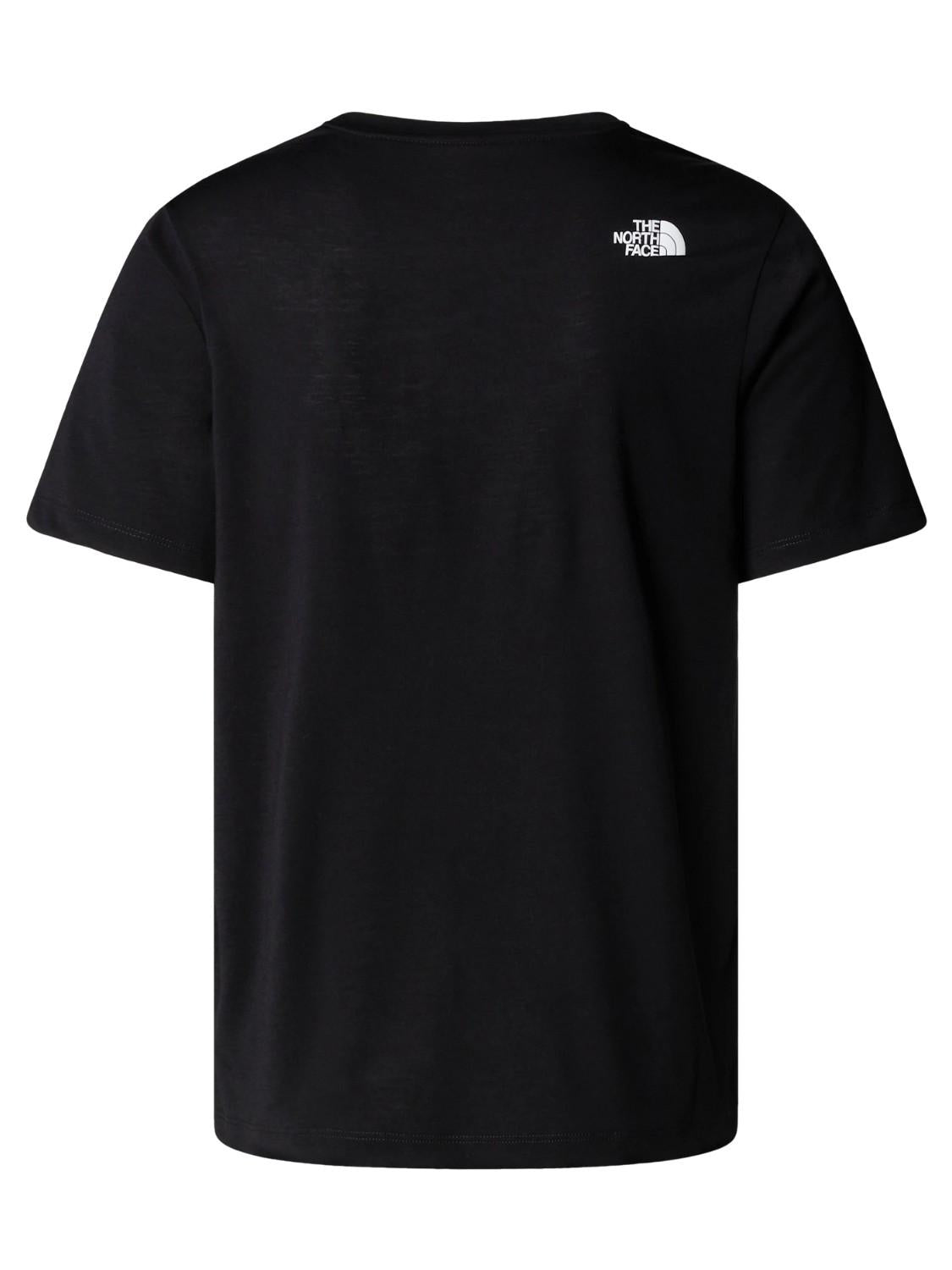 T-Shirt Foundation Abstract Graphic Uomo TNF Black - Santangelo