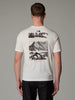 T-Shirt Foundation Mountain Uomo White Dune