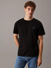 T-shirt in cotone con stemma Uomo Ck Black
