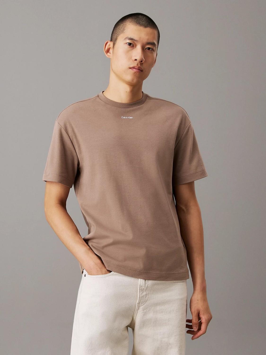 T-shirt in cotone interlock taglio relaxed Uomo Fossil - Santangelo