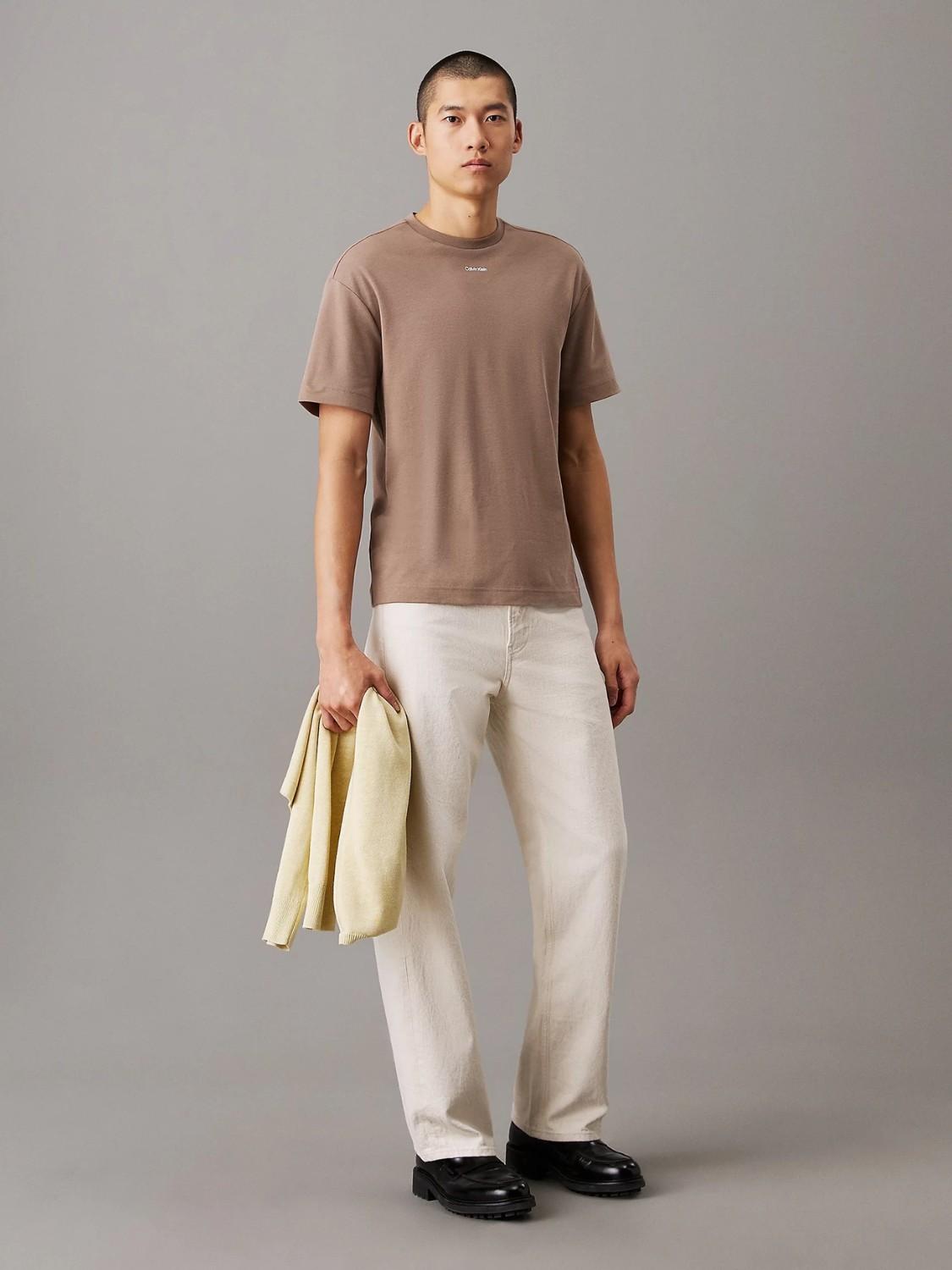 T-shirt in cotone interlock taglio relaxed Uomo Fossil - Santangelo