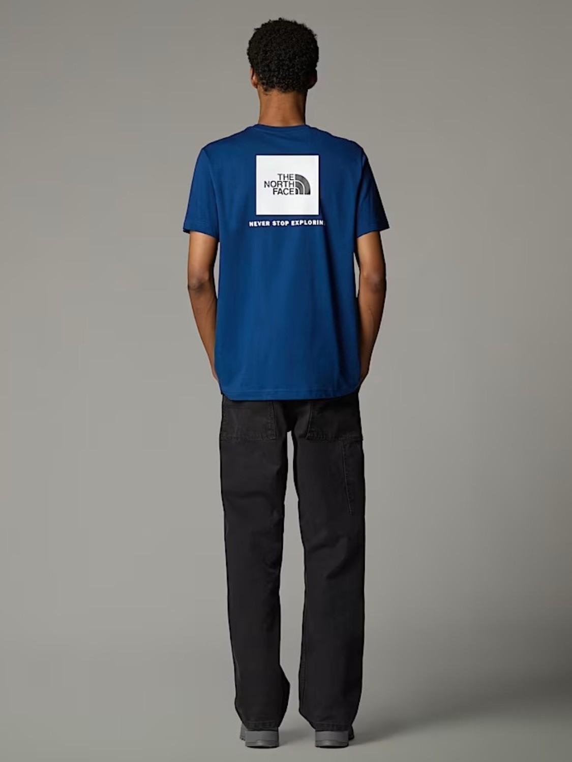 T-Shirt Redbox Uomo Estate Blue TNF White - Santangelo