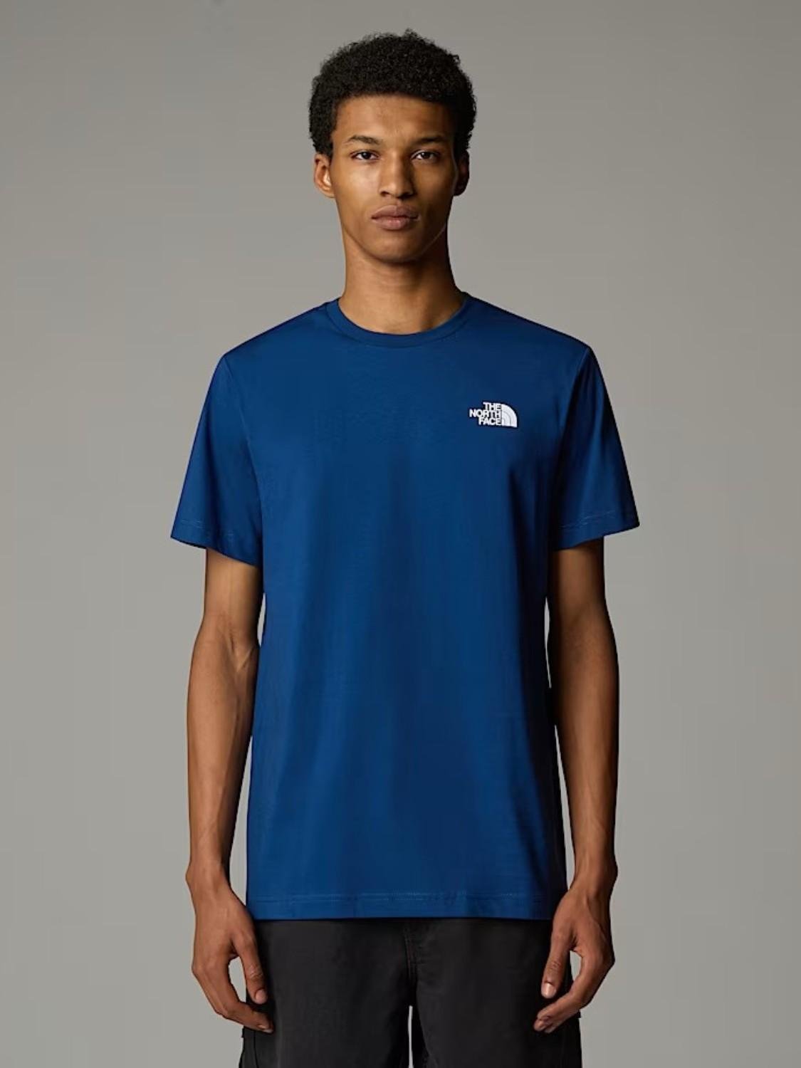 T-Shirt Redbox Uomo Estate Blue TNF White - Santangelo
