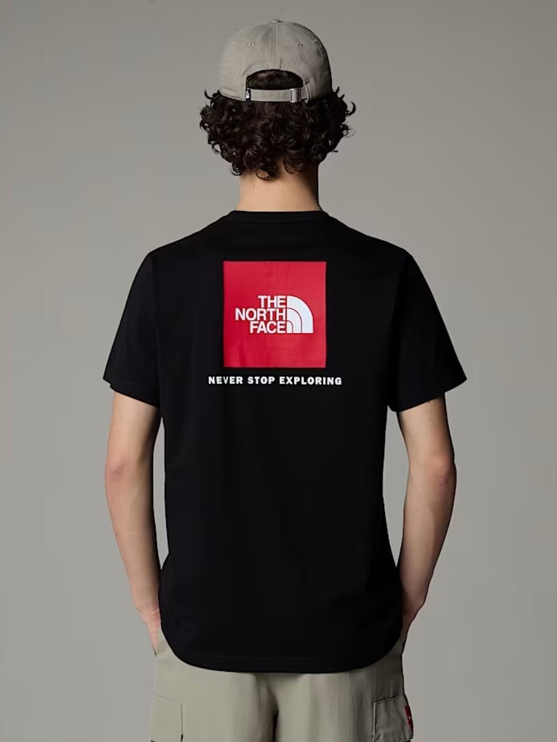T-Shirt Redbox Uomo TNF Black - Santangelo