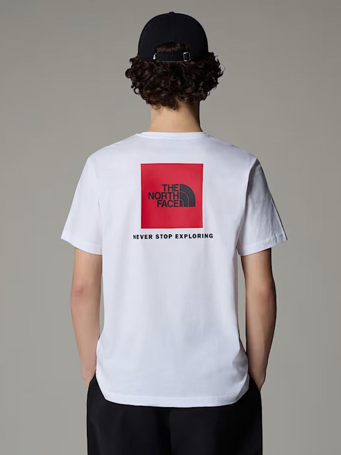 T-Shirt Redbox Uomo TNF White - Santangelo