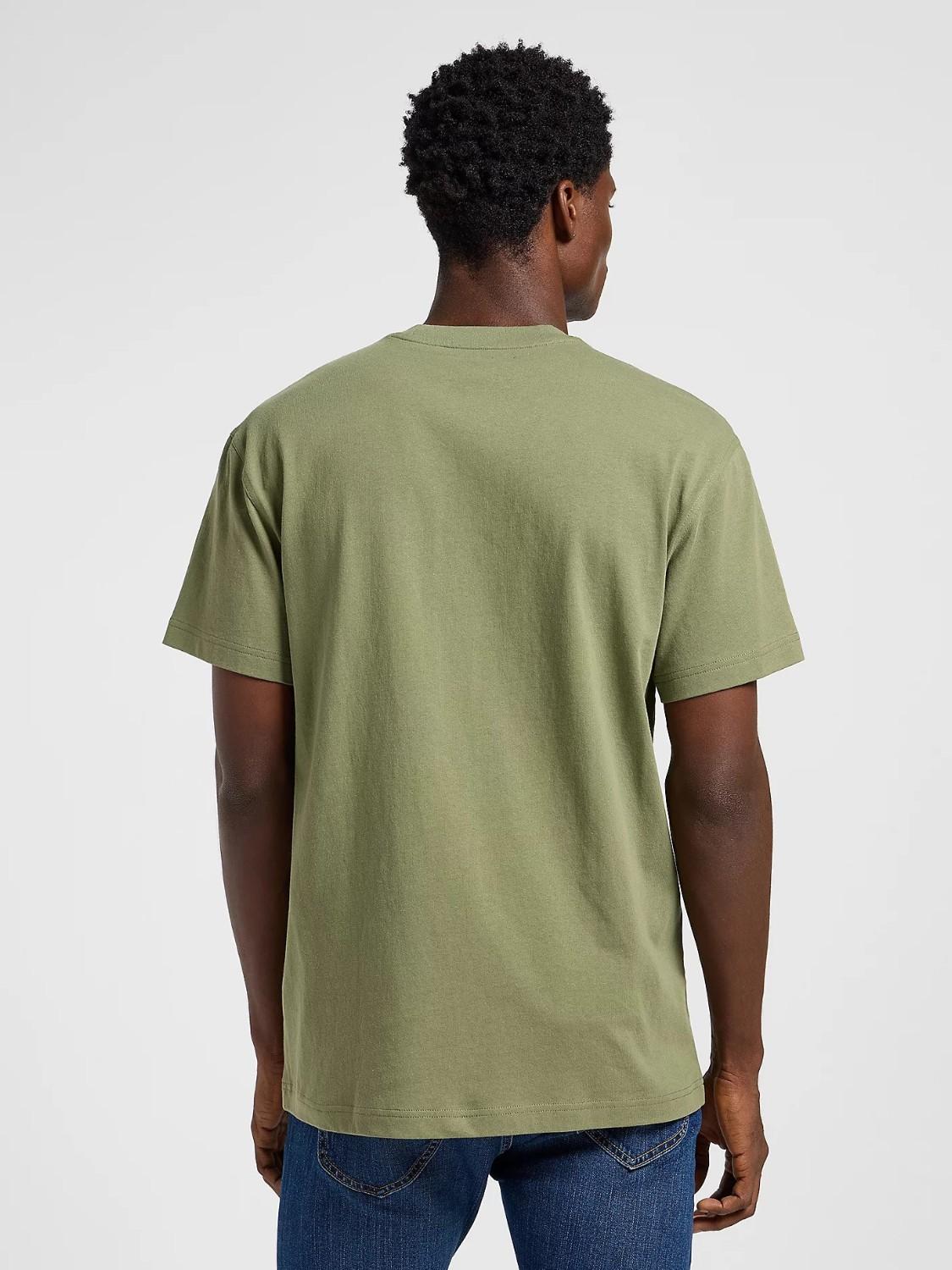 T-Shirt Relaxed Pocket Tee Uomo Mercantile Green - Santangelo