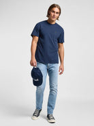 T-Shirt Relaxed Pocket Tee Uomo Mood Indigo - Santangelo