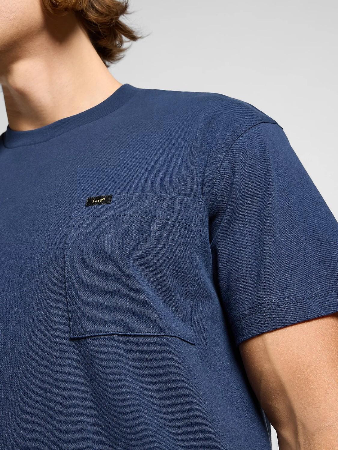 T-Shirt Relaxed Pocket Tee Uomo Mood Indigo - Santangelo