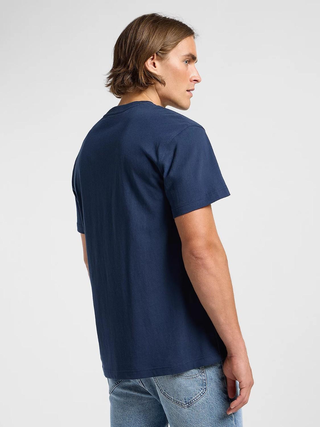 T-Shirt Relaxed Pocket Tee Uomo Mood Indigo - Santangelo