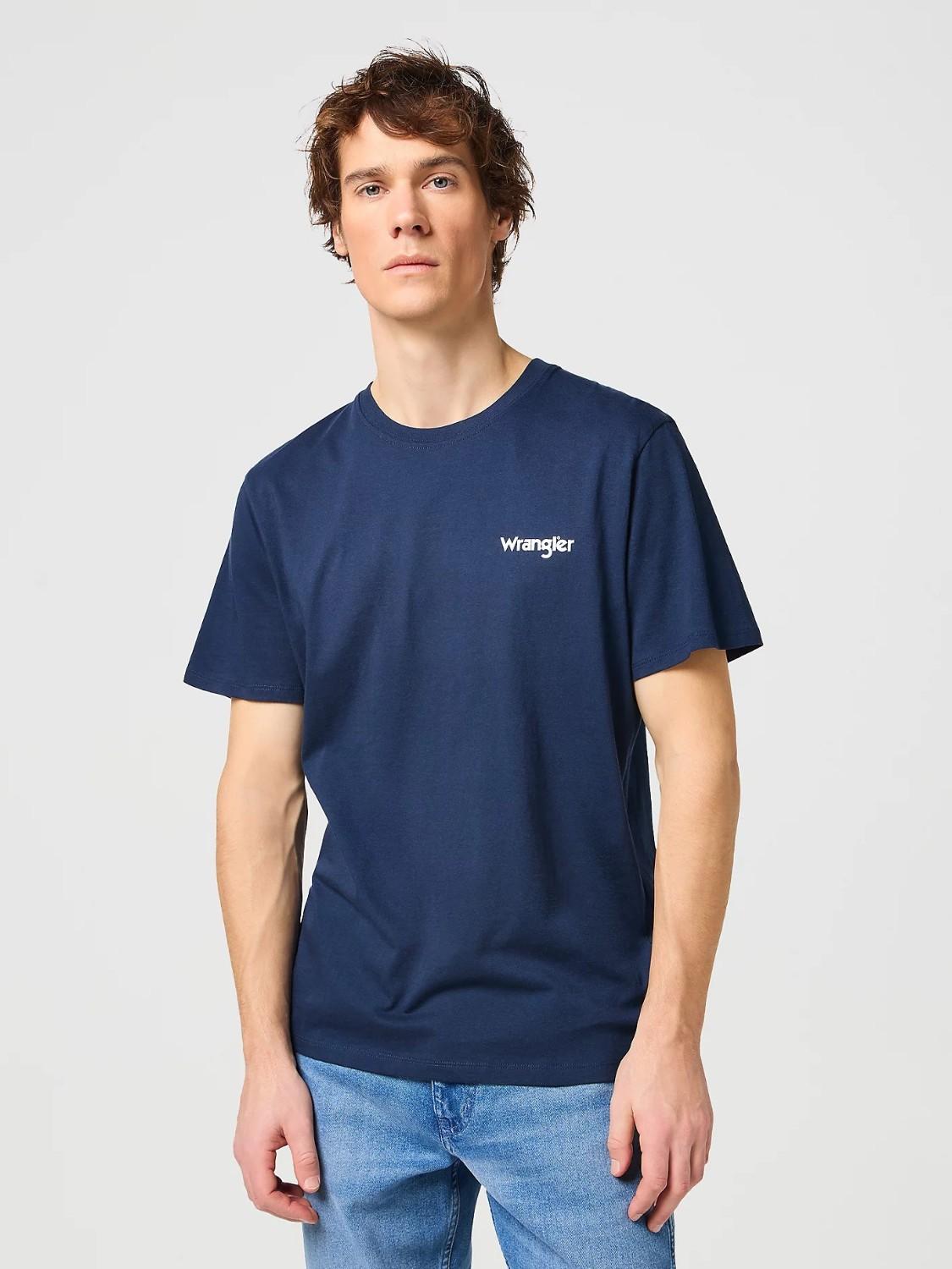 T-Shirt Sign Off Uomo Blu - Santangelo
