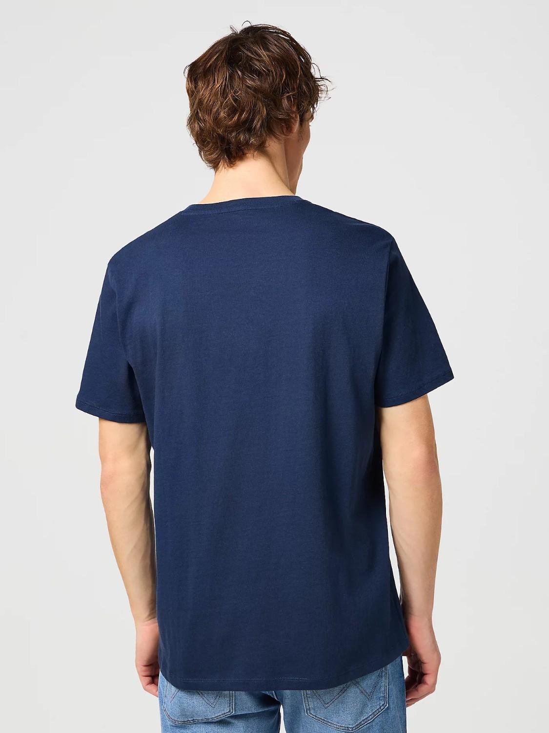 T-Shirt Sign Off Uomo Blu - Santangelo