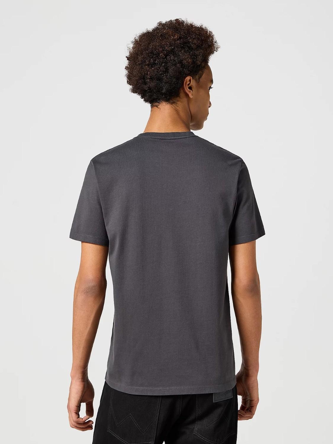 T-Shirt Sign Off Uomo Faded Black - Santangelo