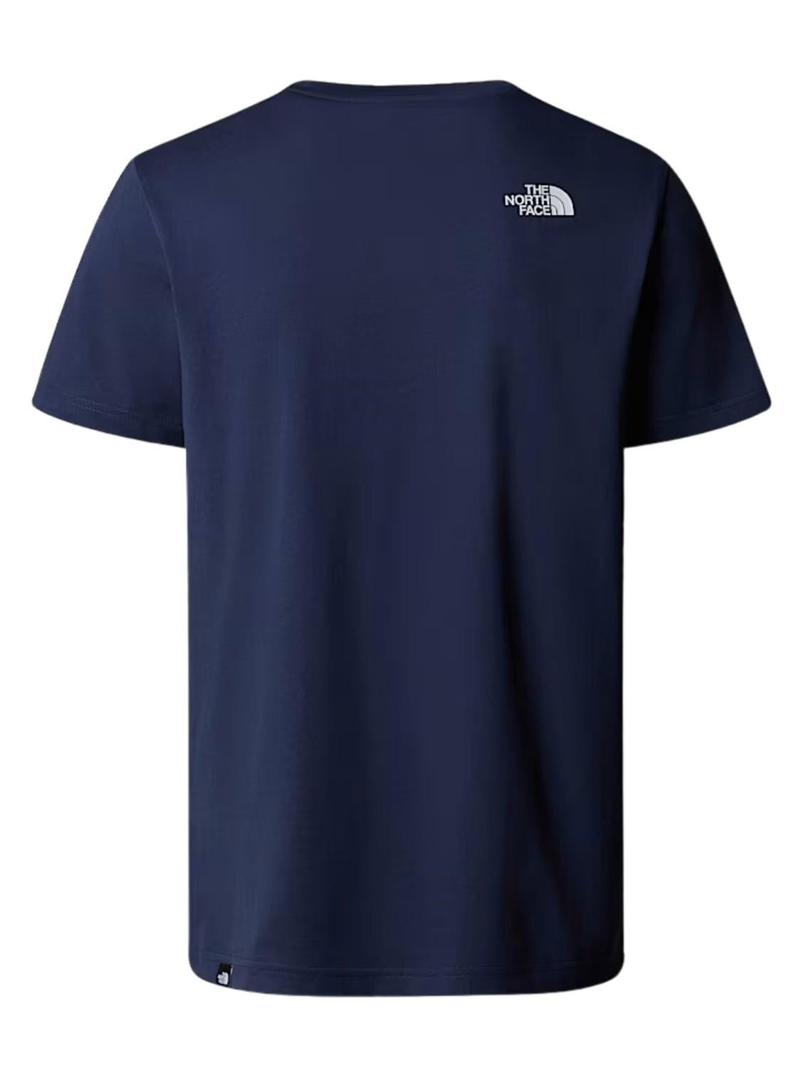T-Shirt Simple Dome Uomo Summit Navy - Santangelo