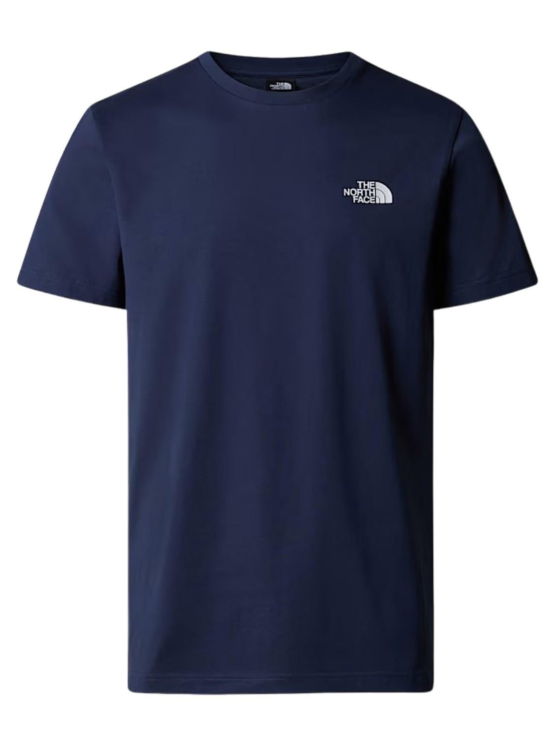 T-Shirt Simple Dome Uomo Summit Navy - Santangelo