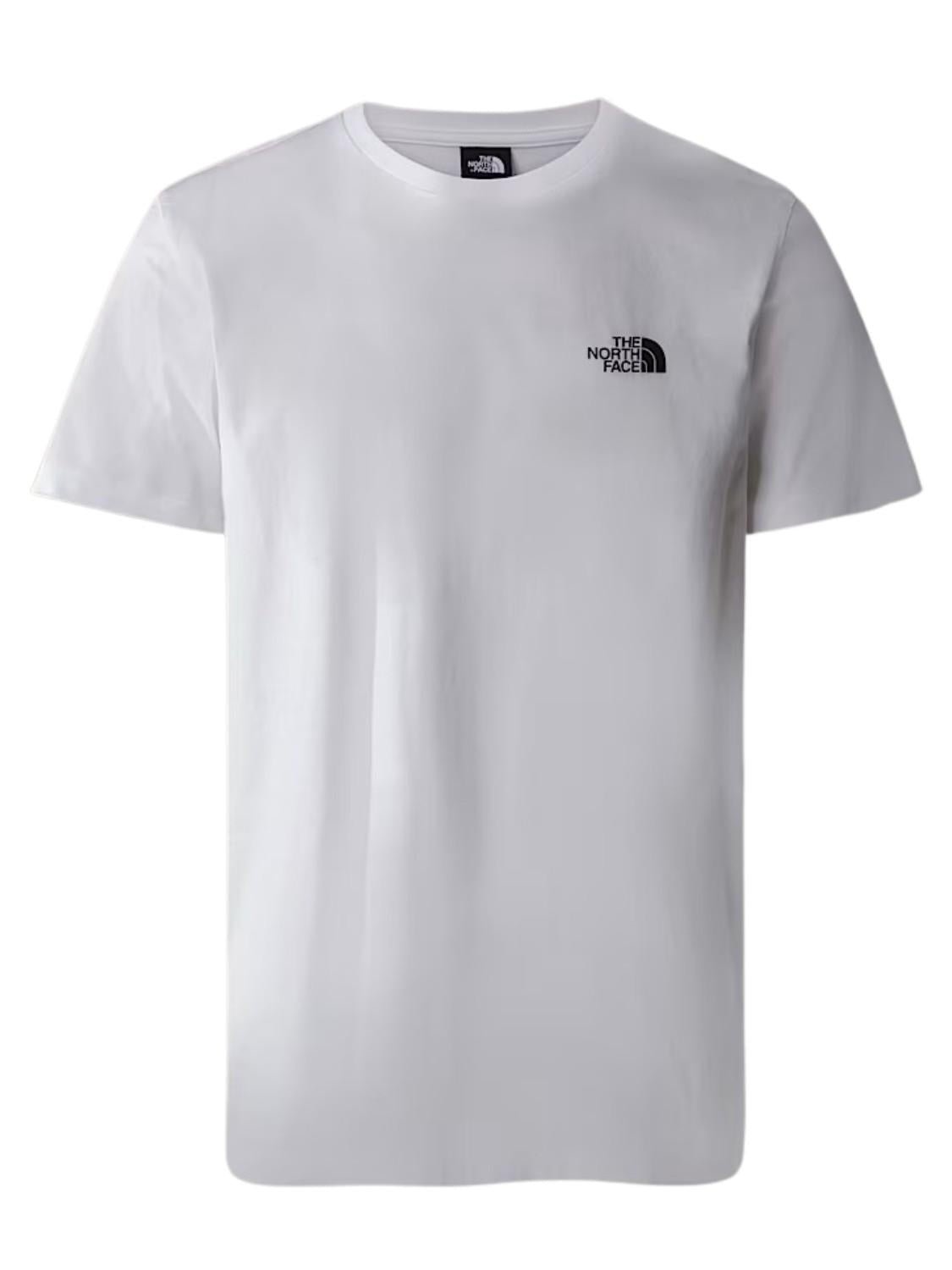 T-Shirt Simple Dome Uomo TNF White - Santangelo