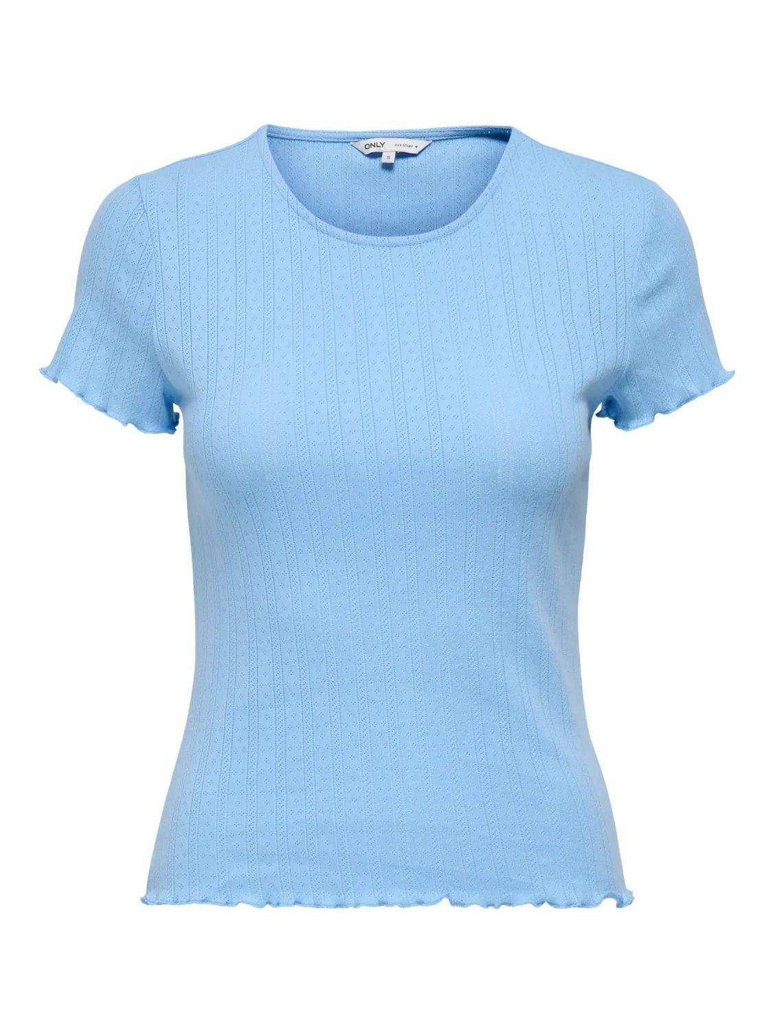 Top aderente Donna Azzurro - Santangelo