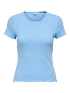 Top aderente Donna Azzurro - Santangelo
