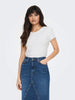 Top aderente Donna Bianco