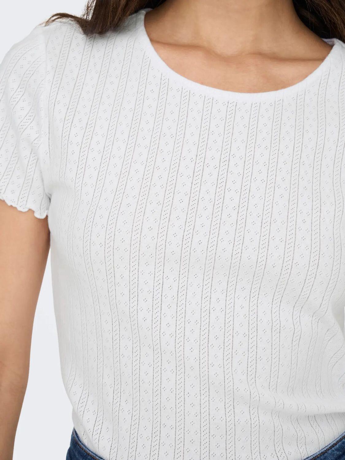 Top aderente Donna Bianco - Santangelo