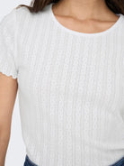 Top aderente Donna Bianco - Santangelo