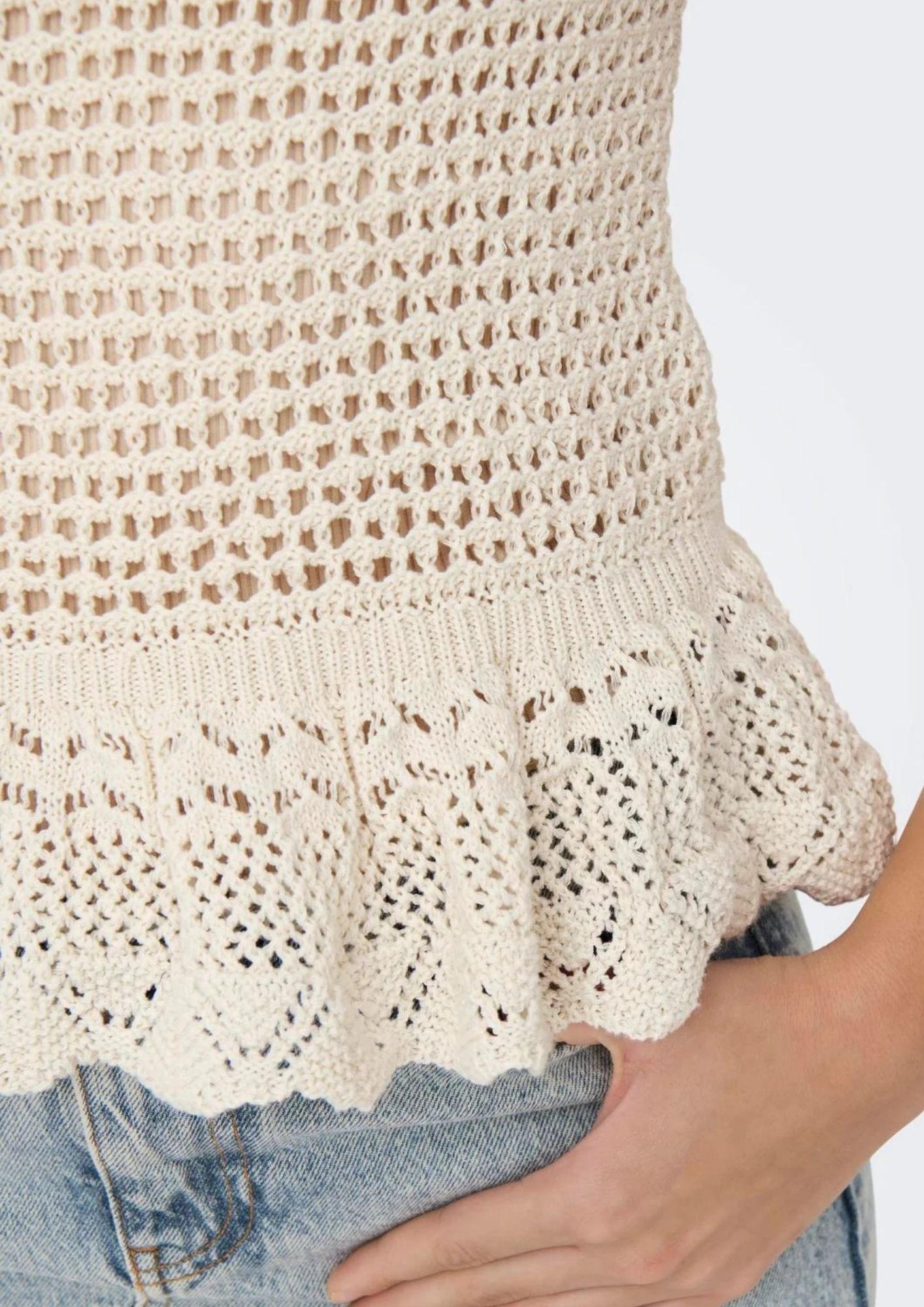 Top Donna Beige - Santangelo