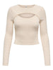 Top Donna Bianco Antico