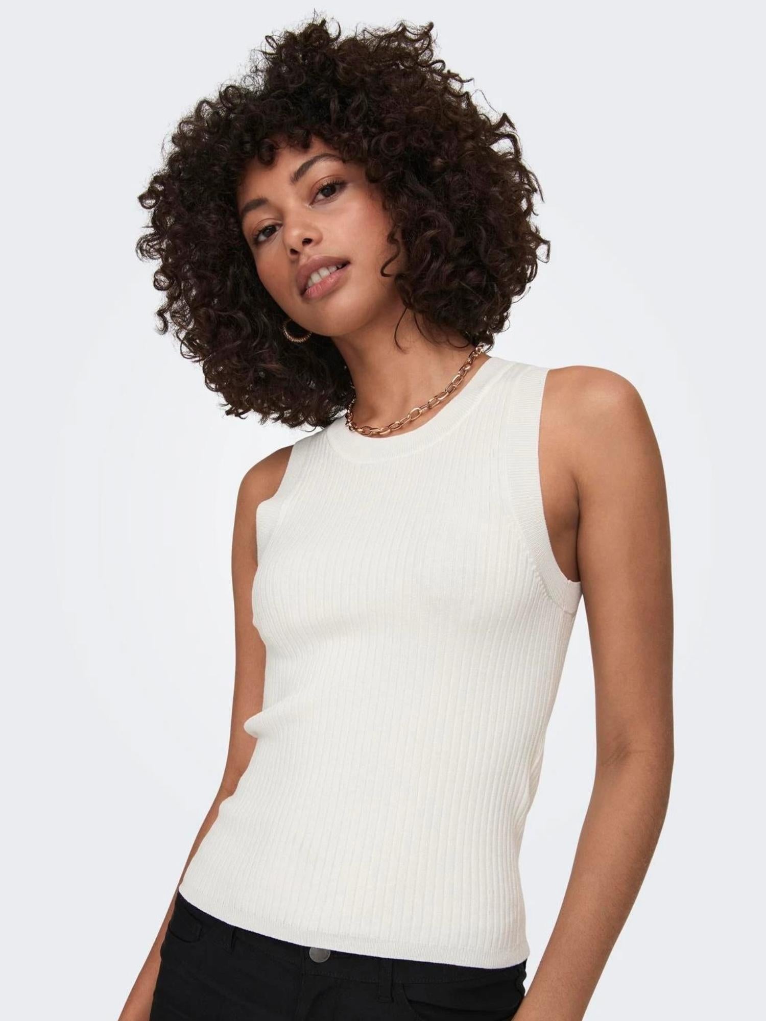 Top Donna Bianco Cloud Dancer - Santangelo