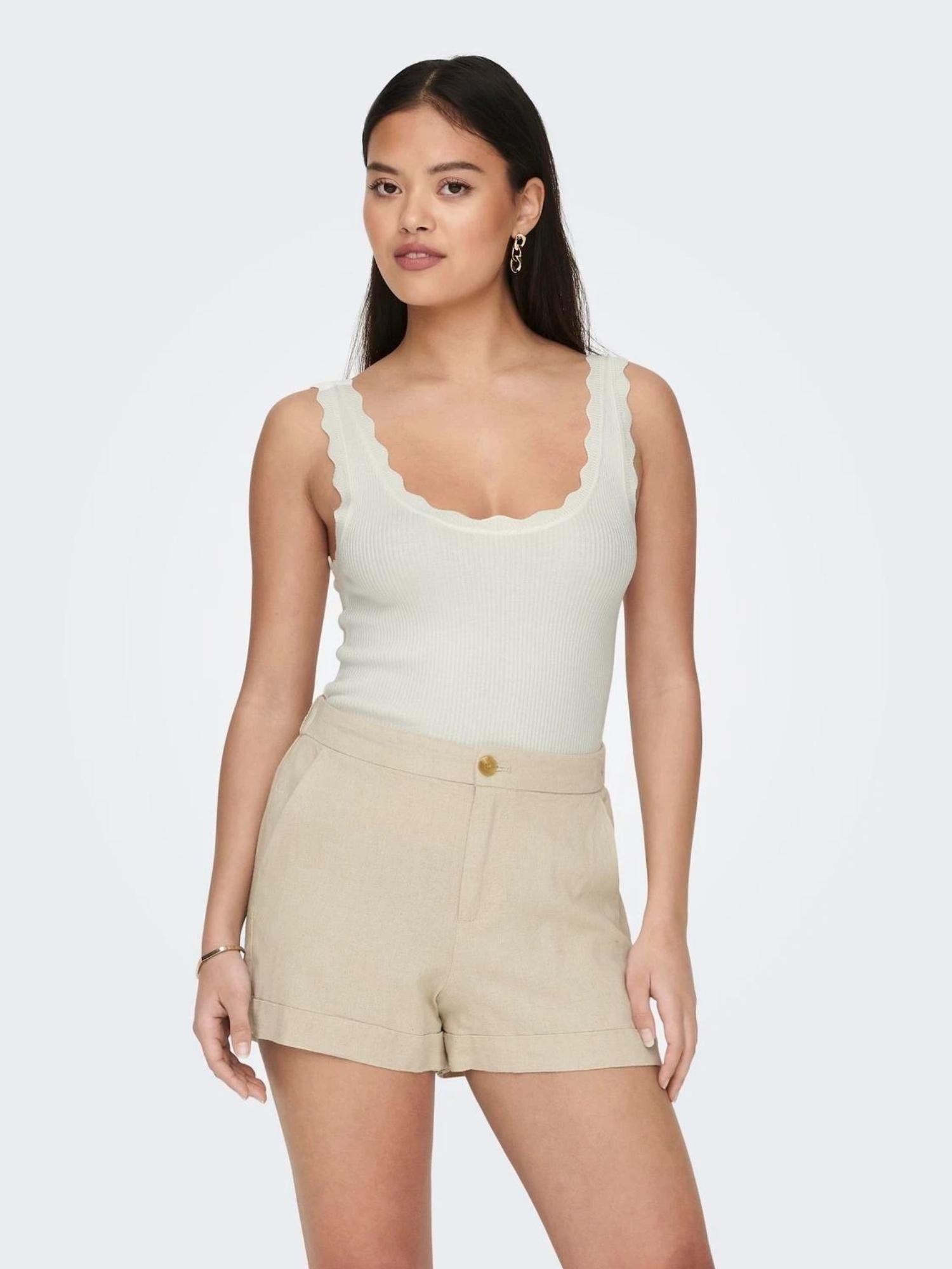 Top Donna Bianco Cloud Dancer - Santangelo