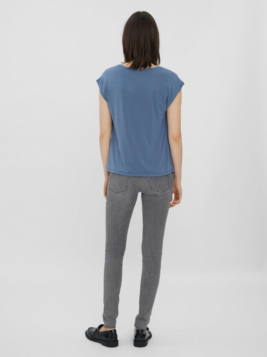 Top Donna Blu Cina - Santangelo
