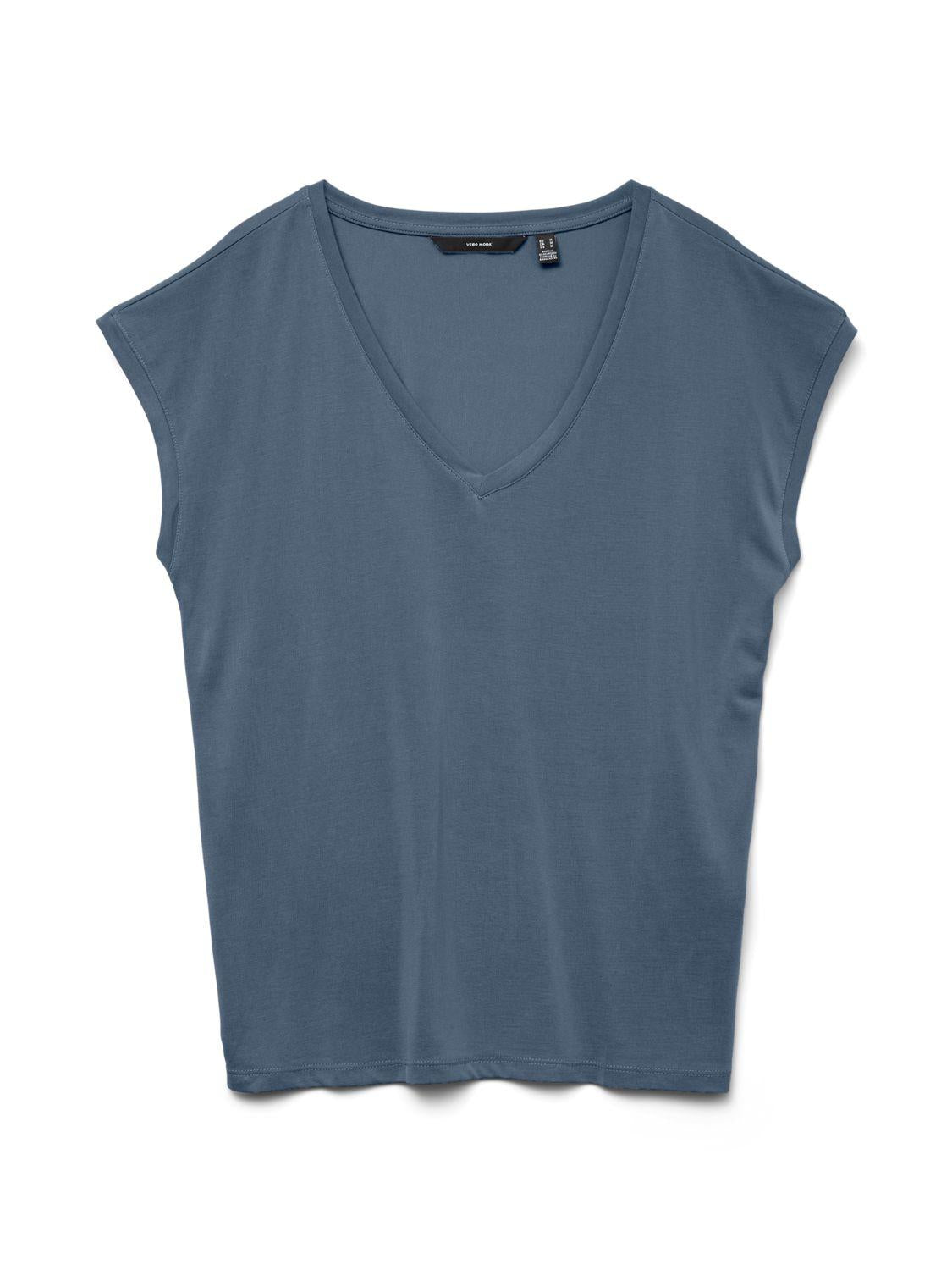 Top Donna Blu Cina - Santangelo