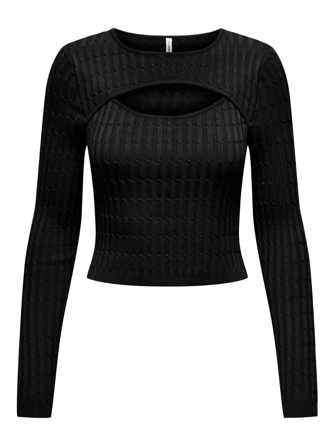 Top Donna Nero - Santangelo