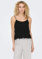 Top Donna Nero - Santangelo