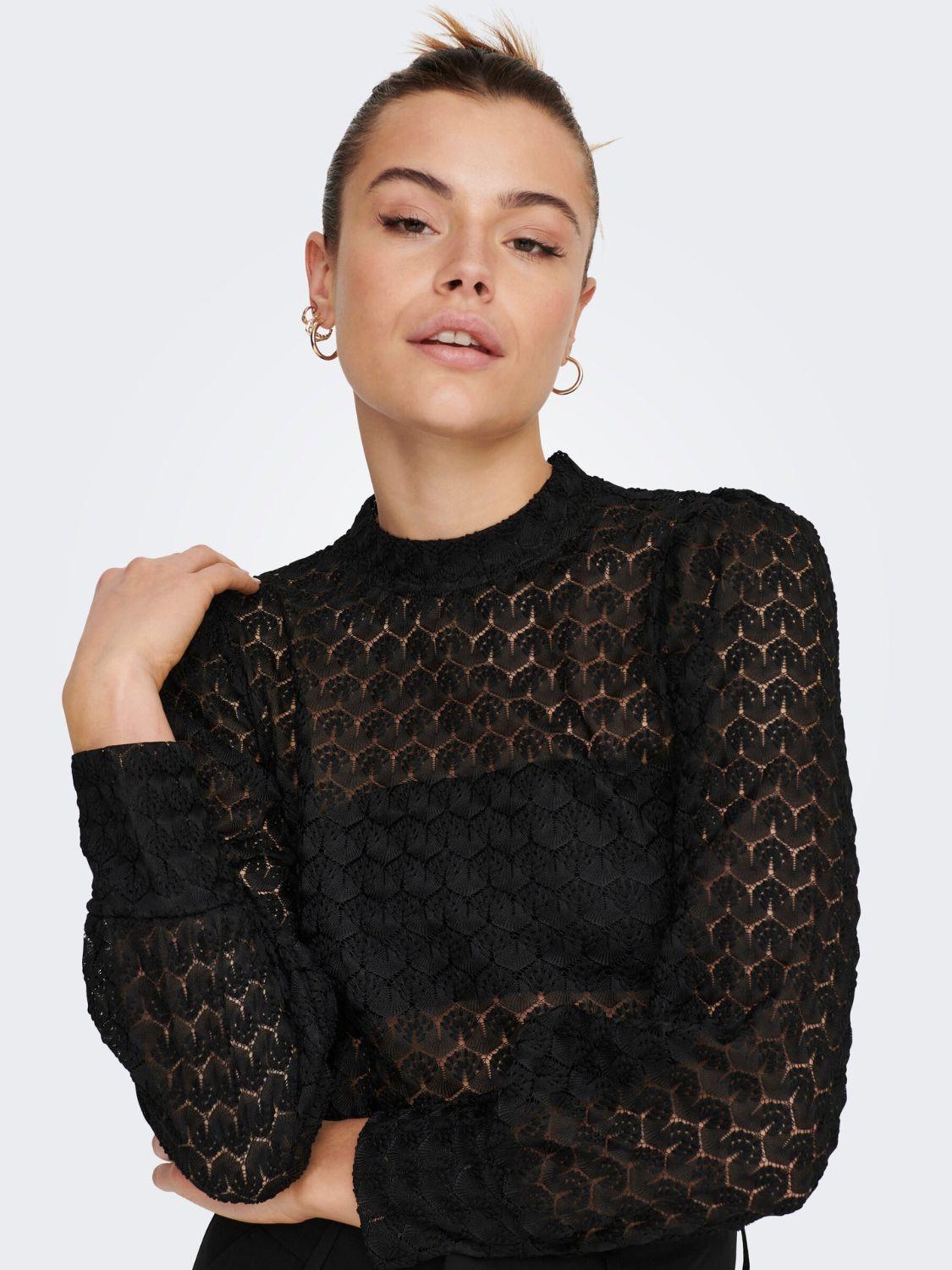 Top Donna Nero - Santangelo