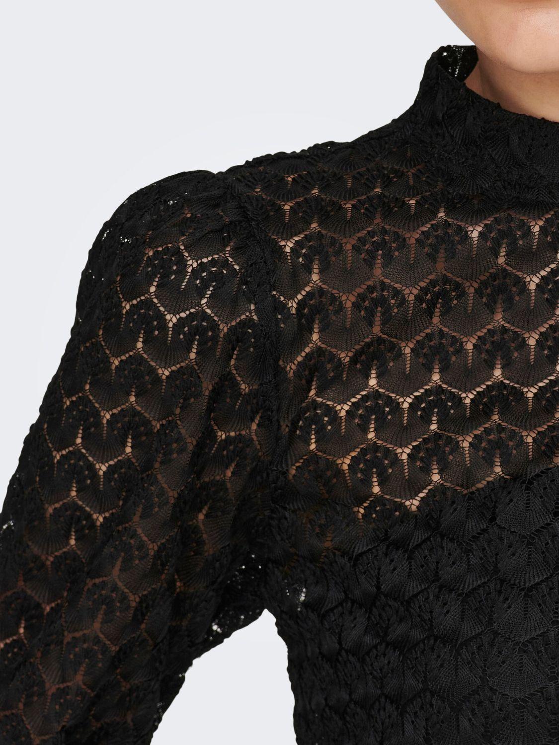 Top Donna Nero - Santangelo