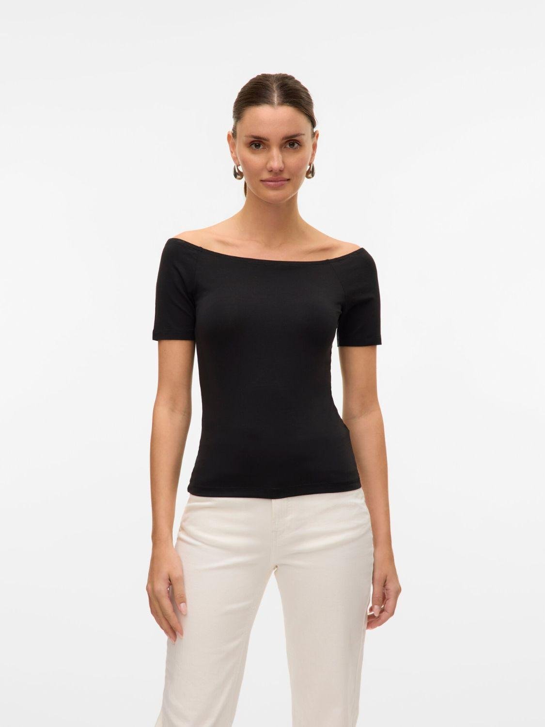 Top Donna Nero - Santangelo