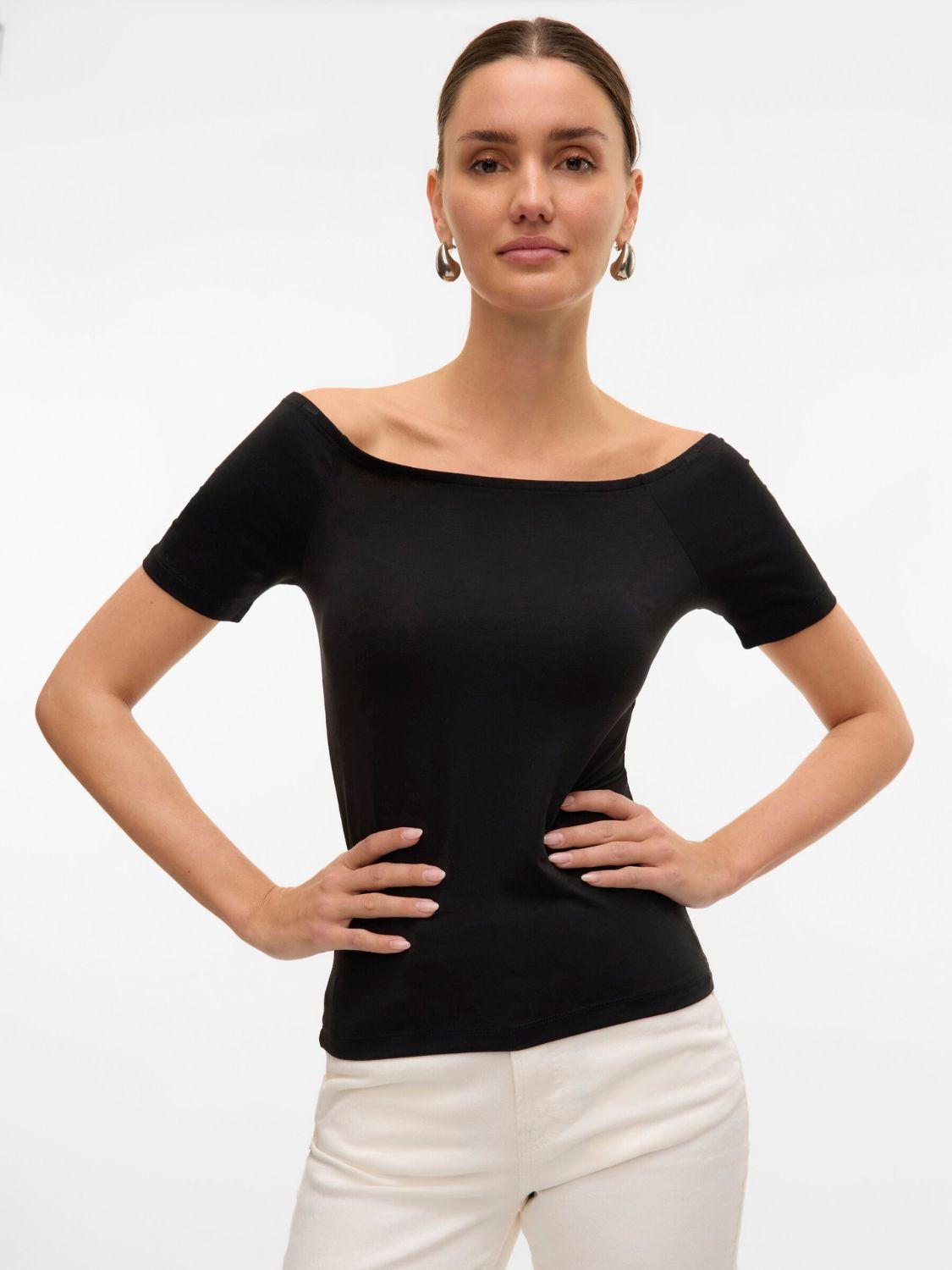 Top Donna Nero - Santangelo