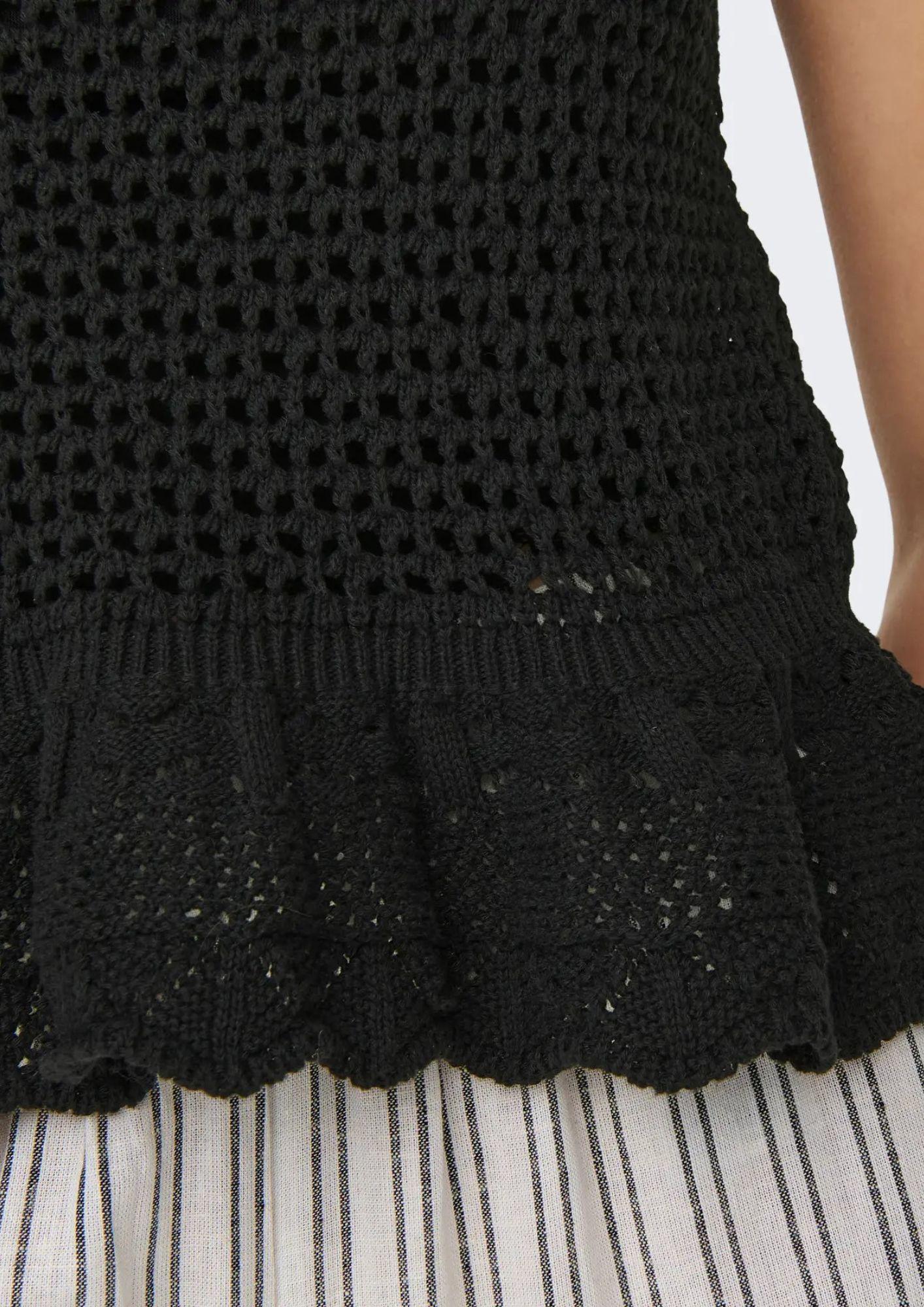 Top Donna Nero - Santangelo