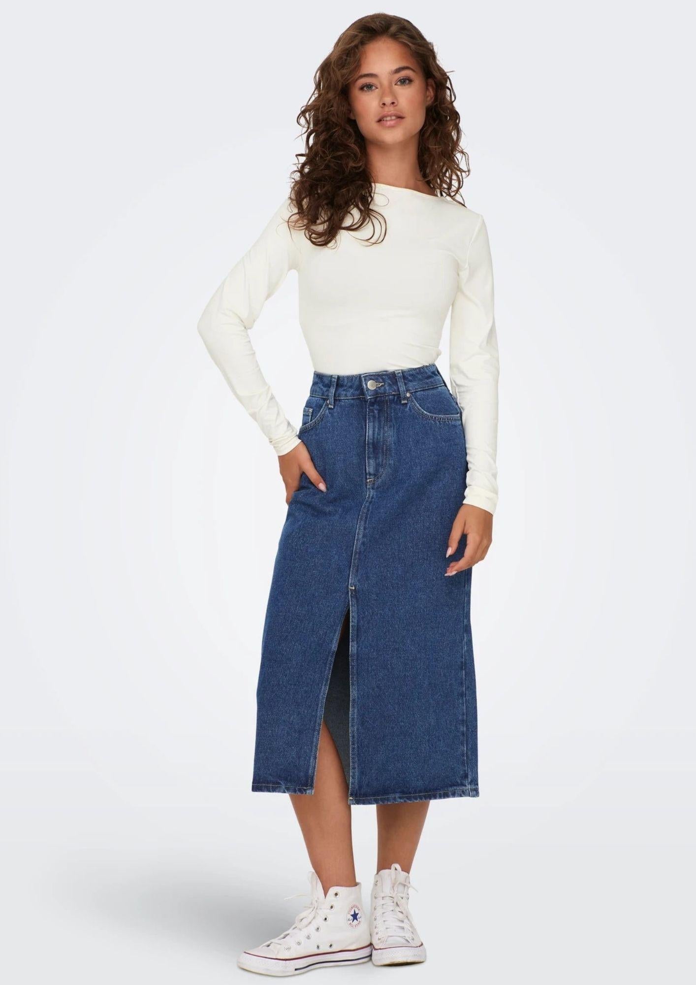 Top Donna Only Onlea Bianco - Santangelo