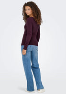 Top Donna Only Onlea Bordeaux - Santangelo