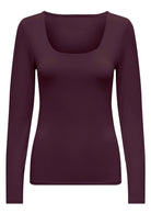Top Donna Only Onlea Bordeaux - Santangelo