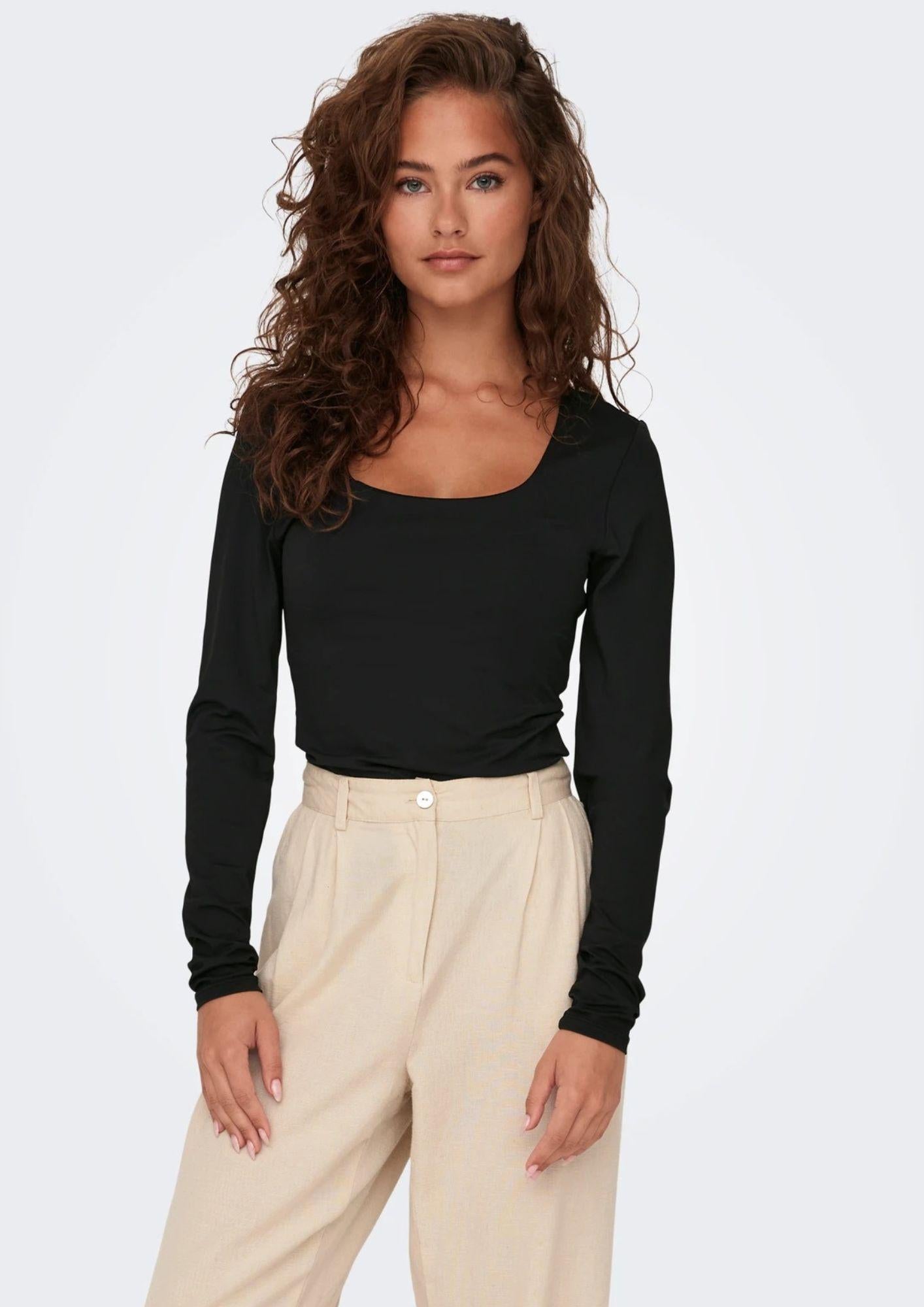 ONLY Top Donna Only Onlea Nero Top