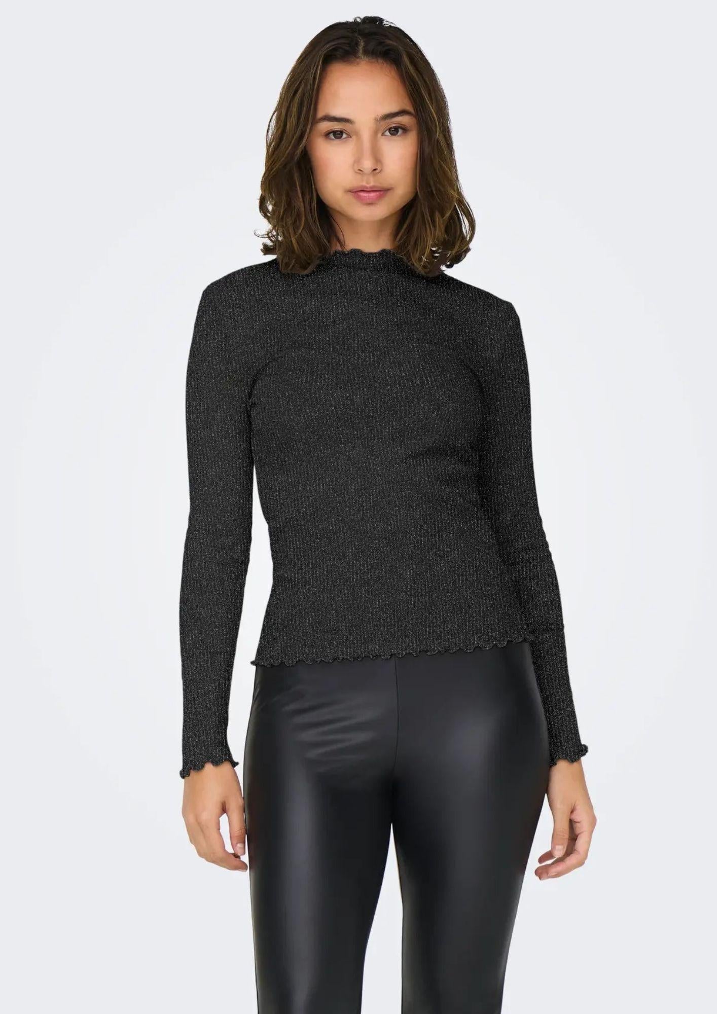 Top Donna Only Onlemma Nero - Santangelo